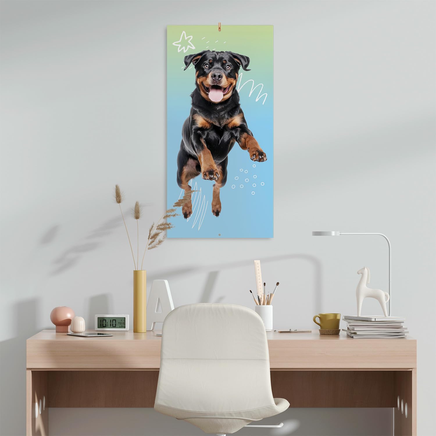 Amazon | Grupo Erik 壁掛けカレンダー 2026 - 犬のカレンダー 2026